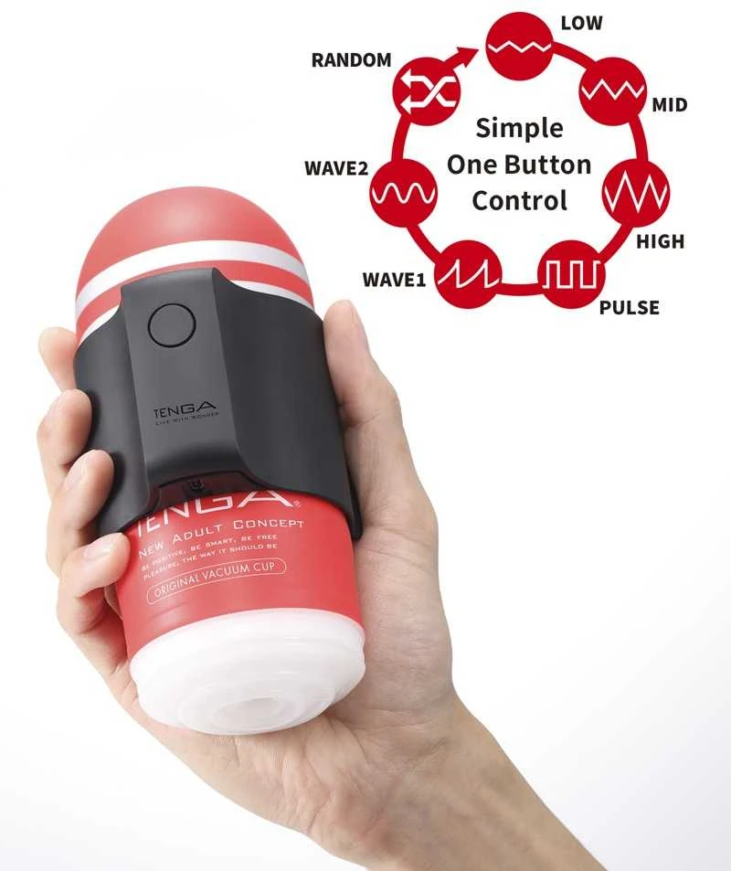 Iroha By Tenga Ribotas „Tenga Cup“ vibratoriaus rinkinys