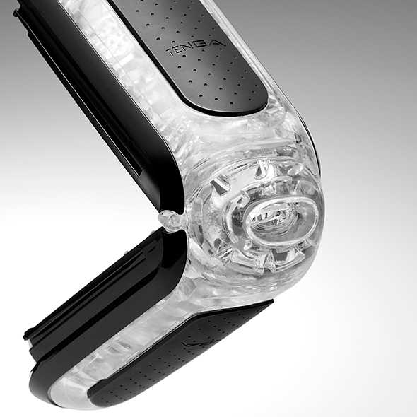 Masturbatorius „Tenga“ - „Flip 0“ (nulis) (juodas)