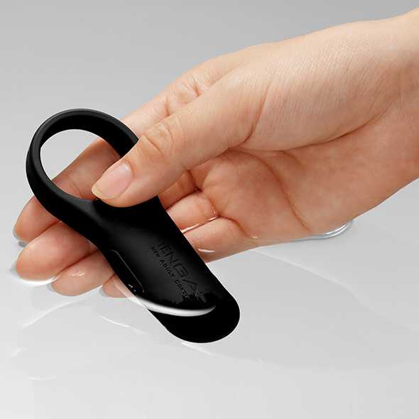 Tenga - SVR Smart Vibe Ring Plus Juodas