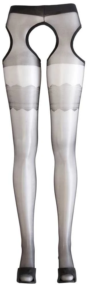 Cottelli Legwear Pėdkelnės su keliaraiščiais M