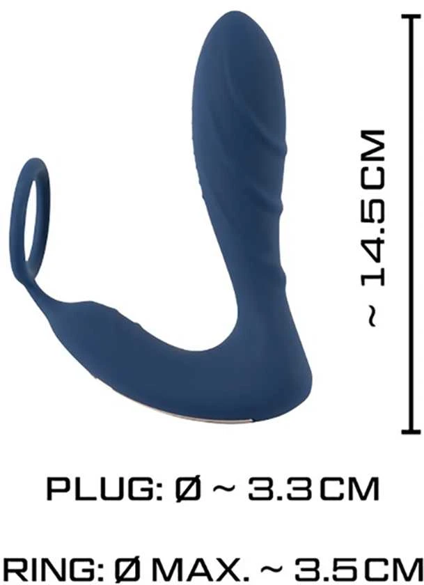 You2Toys Vibruojantis prostatos kamštis su C