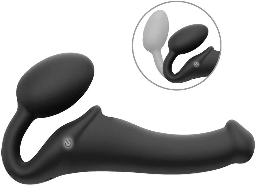 Strap On Me Vibrating Strap-On M Juodas