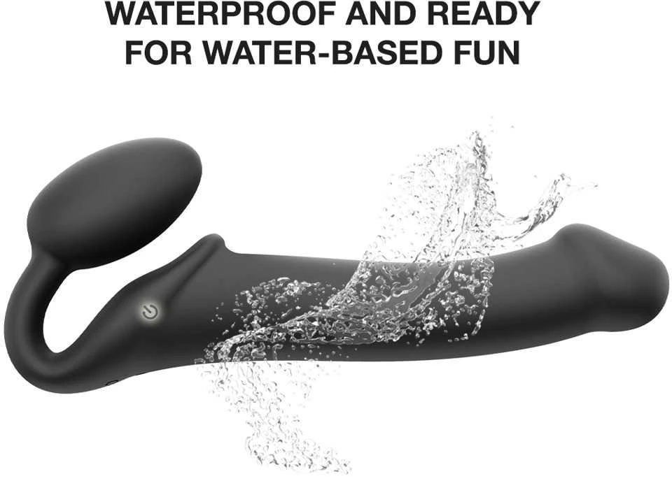 Strap On Me Vibrating Strap-On M Juodas