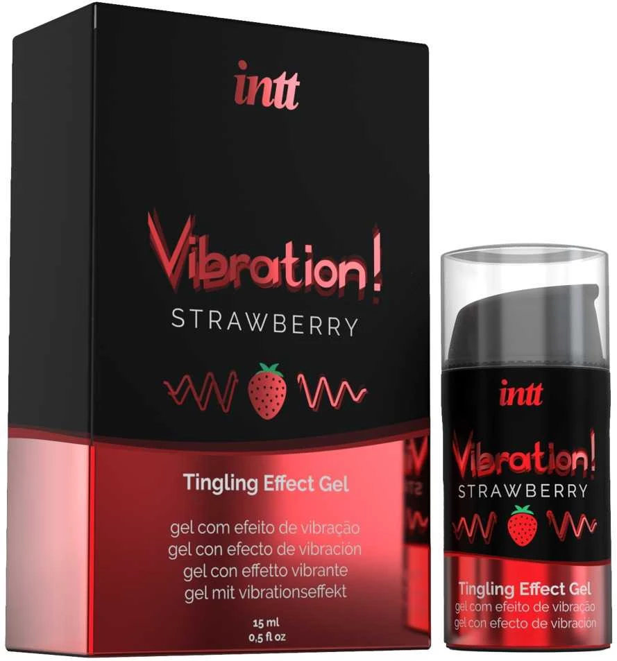Vibracija! Braškių skonio 15 ml