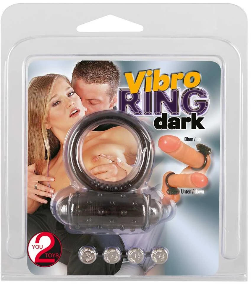 You2Toys Dark Tamsus vibro žiedas