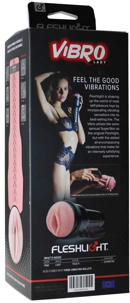 Fleshlight Vibro Rožinė Lady Touch