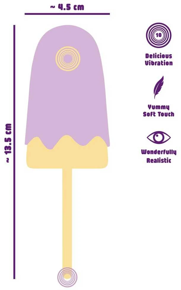 Vibruojantis popsicle
