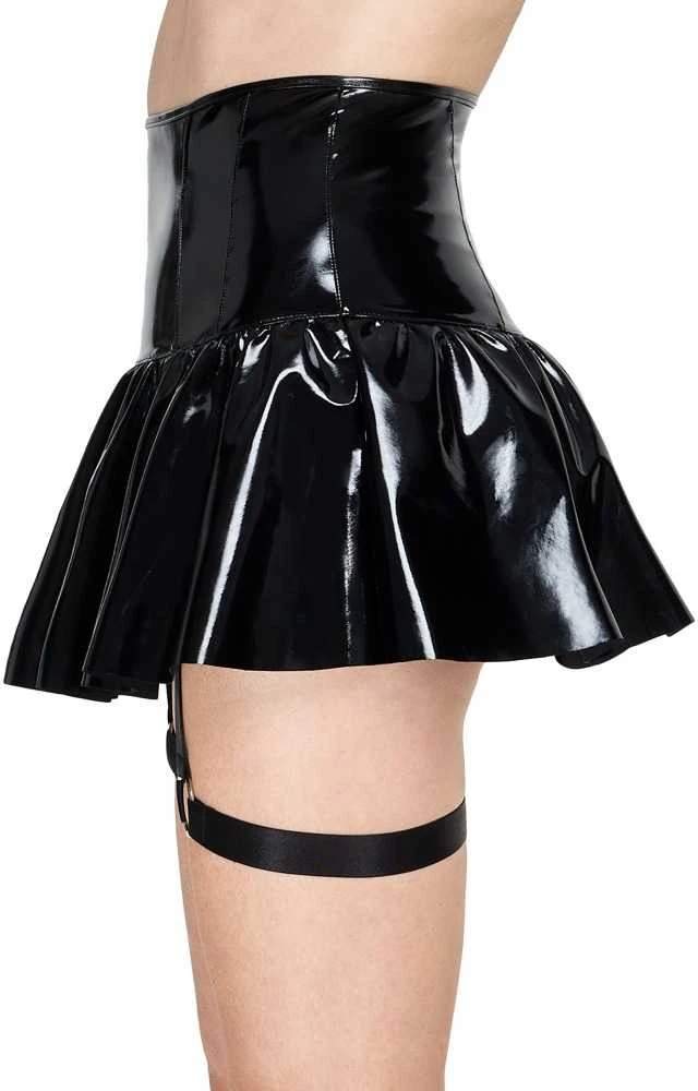 Vinyl Skirt Leg Restraints XL
