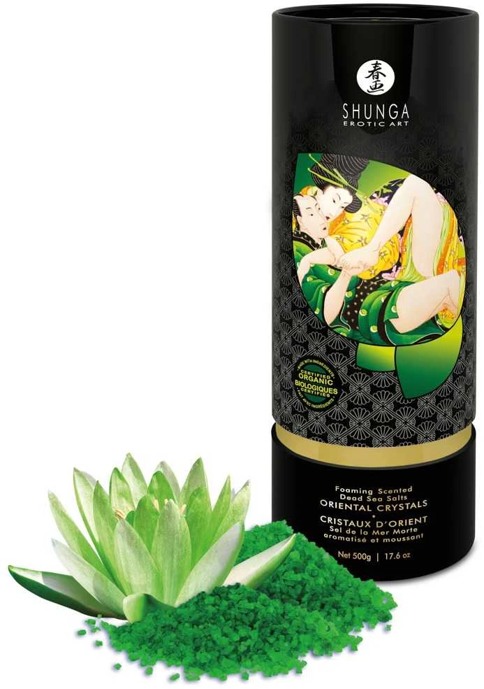 Shunga vonios druska Bath Salt Lotus Flower 600 g