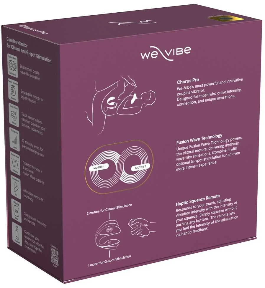 We-Vibe Chorus Pro Satin Juodas