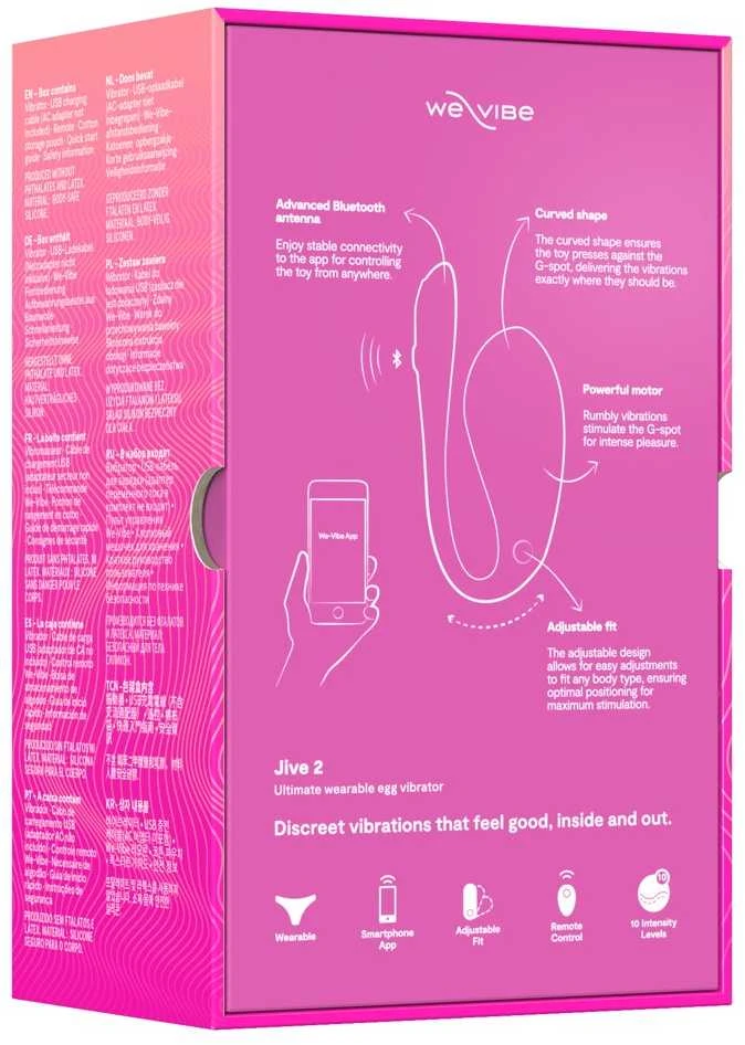 „We-Vibe“ elektrinis kaištis „Jive 2“.