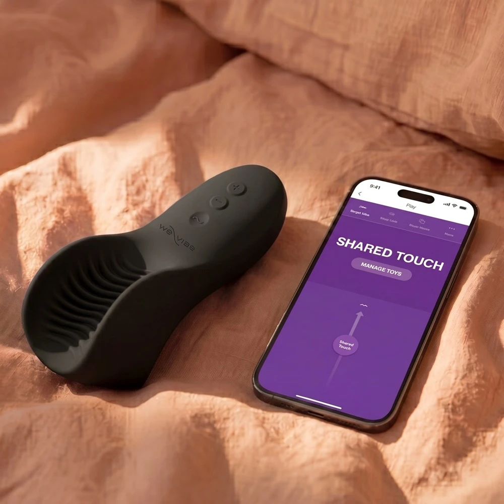 We-Vibe Shared Touch Juodas