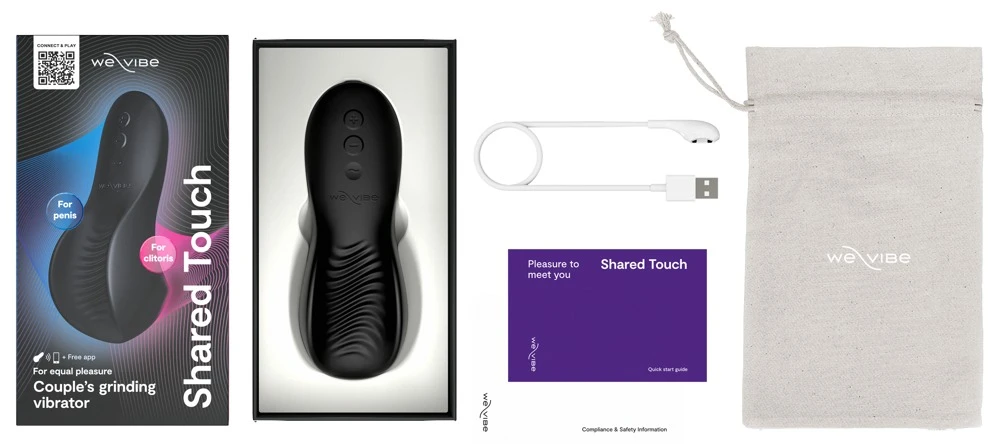 We-Vibe Shared Touch Juodas