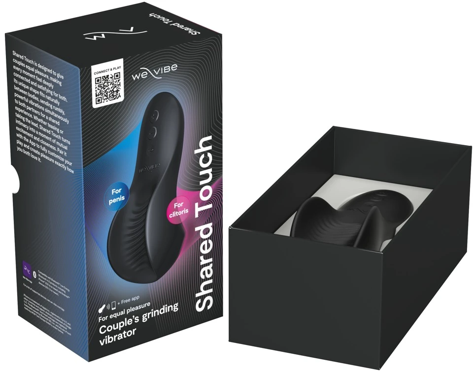 We-Vibe Shared Touch Juodas