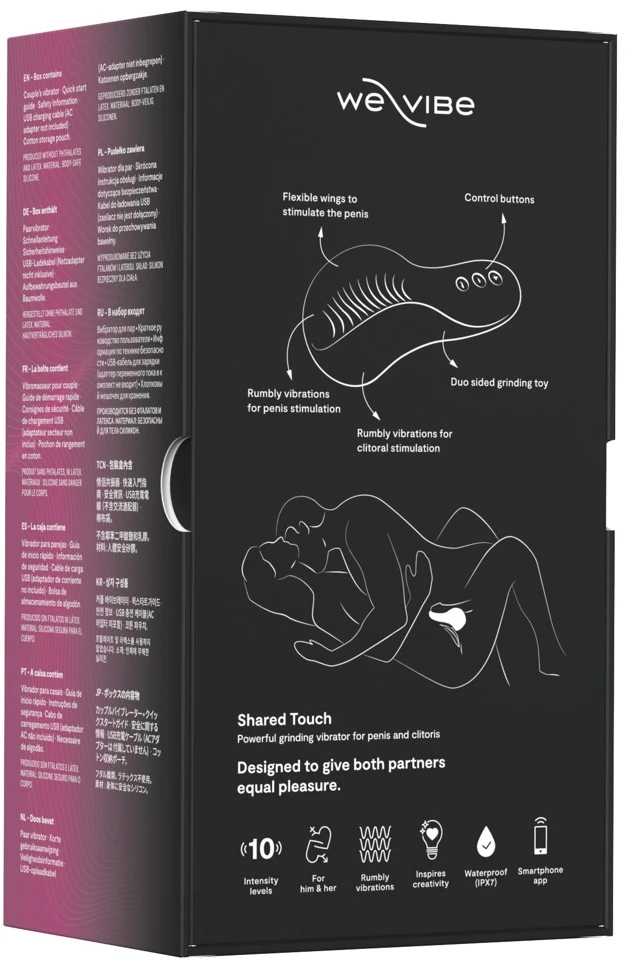 We-Vibe Shared Touch Juodas