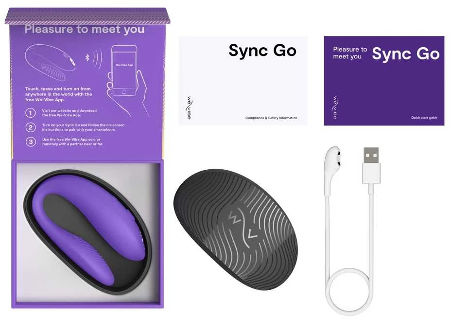 We-Vibe Sync Go Violetinė