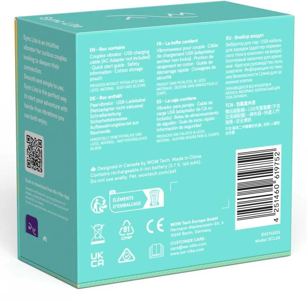 We-Vibe Sync Lite Aqua