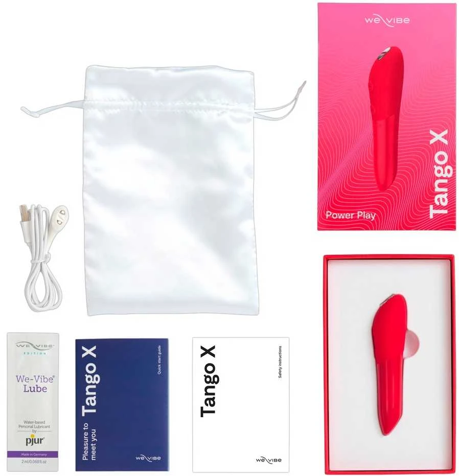 We-Vibe Tango X Cherry Raudona