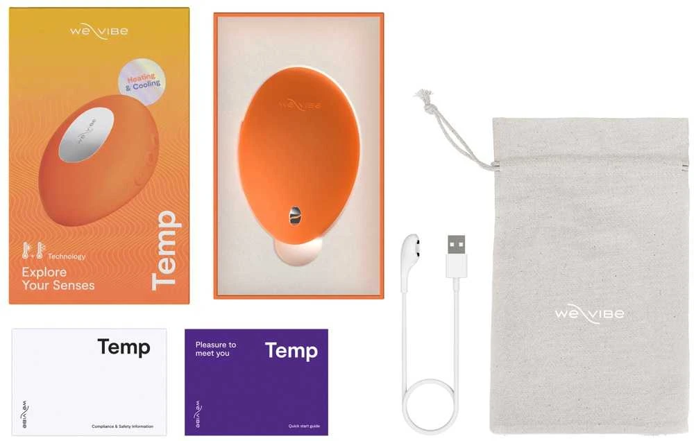 We-Vibe Temp Tangerine