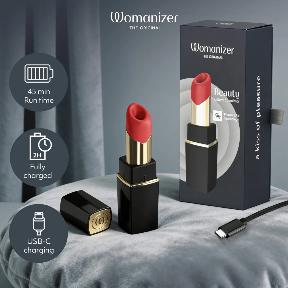 Womanizer Beauty Juodas and Gol