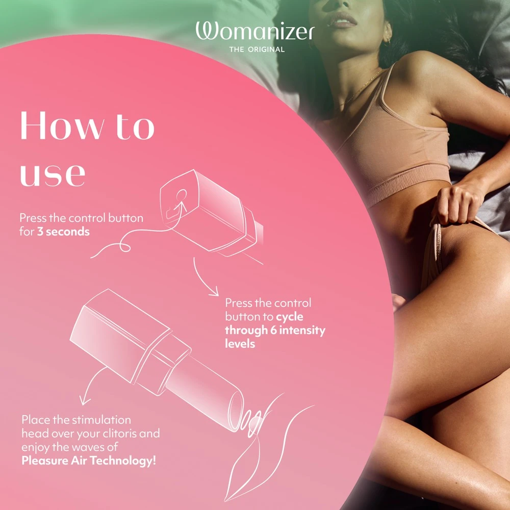 Womanizer Beauty Žalias and Pin