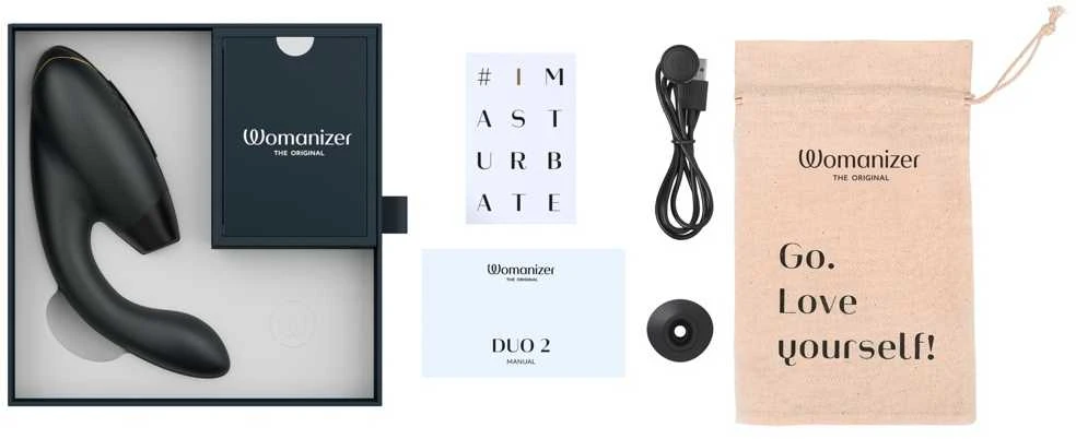 Womanizer Duo 2 Juodas