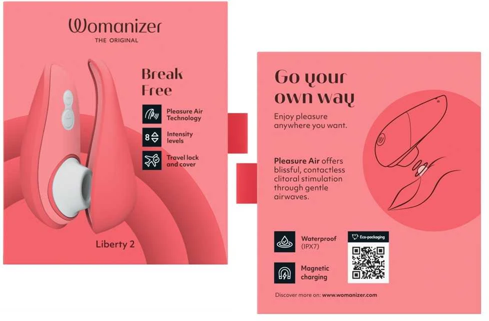 womanizer Liberty2 Vibrant Ros