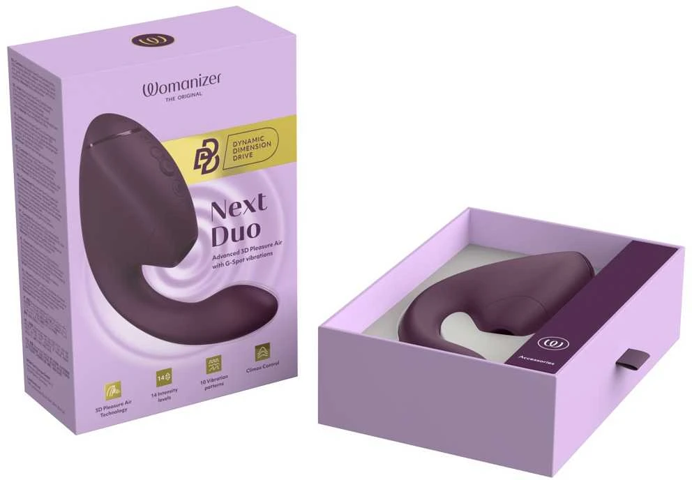 Womanizer Next Duo Dark Violetinė