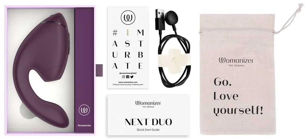 Womanizer Next Duo Dark Violetinė