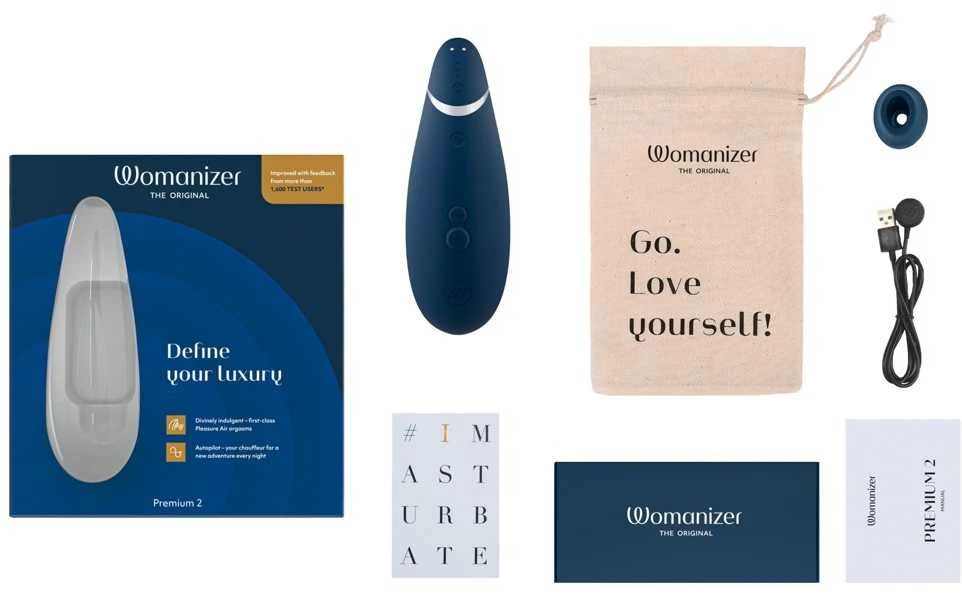Womanizer Premium 2 Blueberry