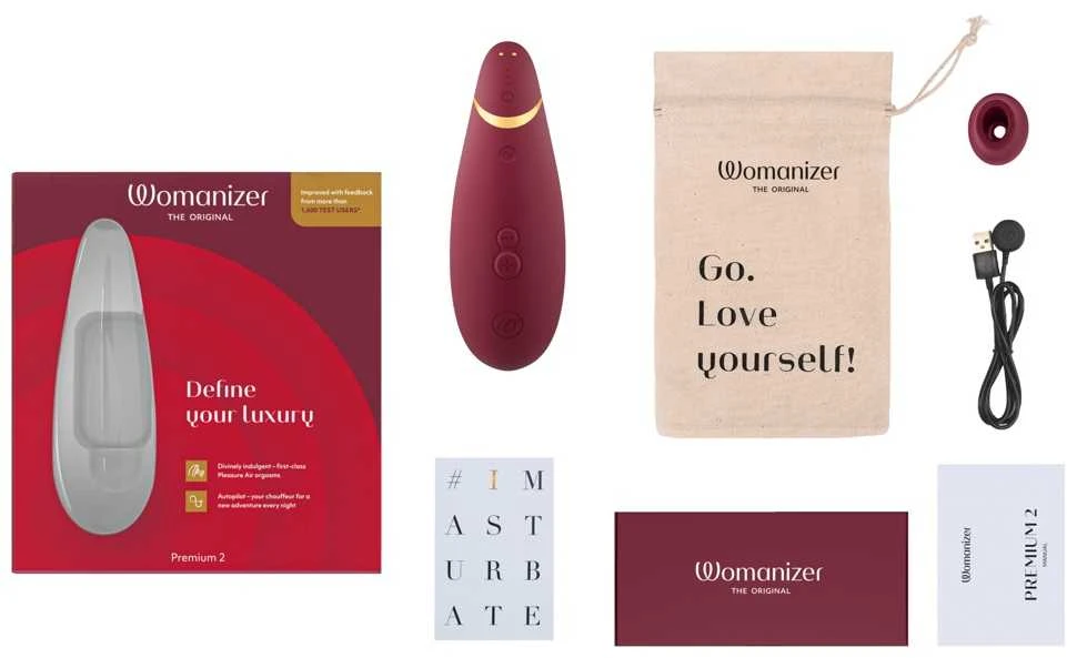 Womanizer Premium 2 Bordo