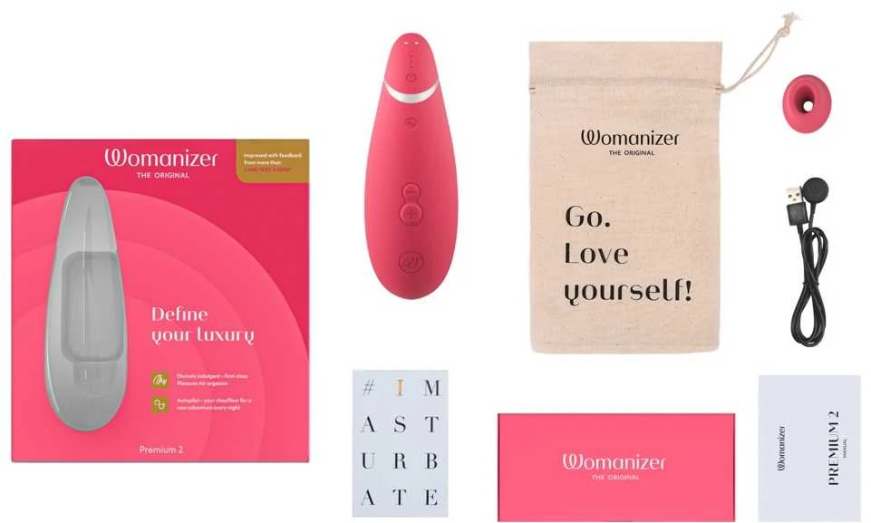 Womanizer Premium 2 Raspberry