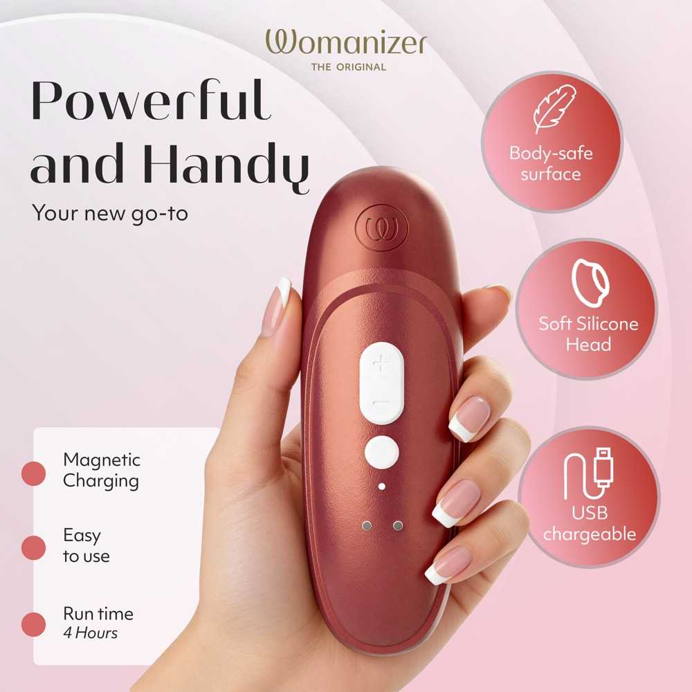 Womanizer Pro Raudona