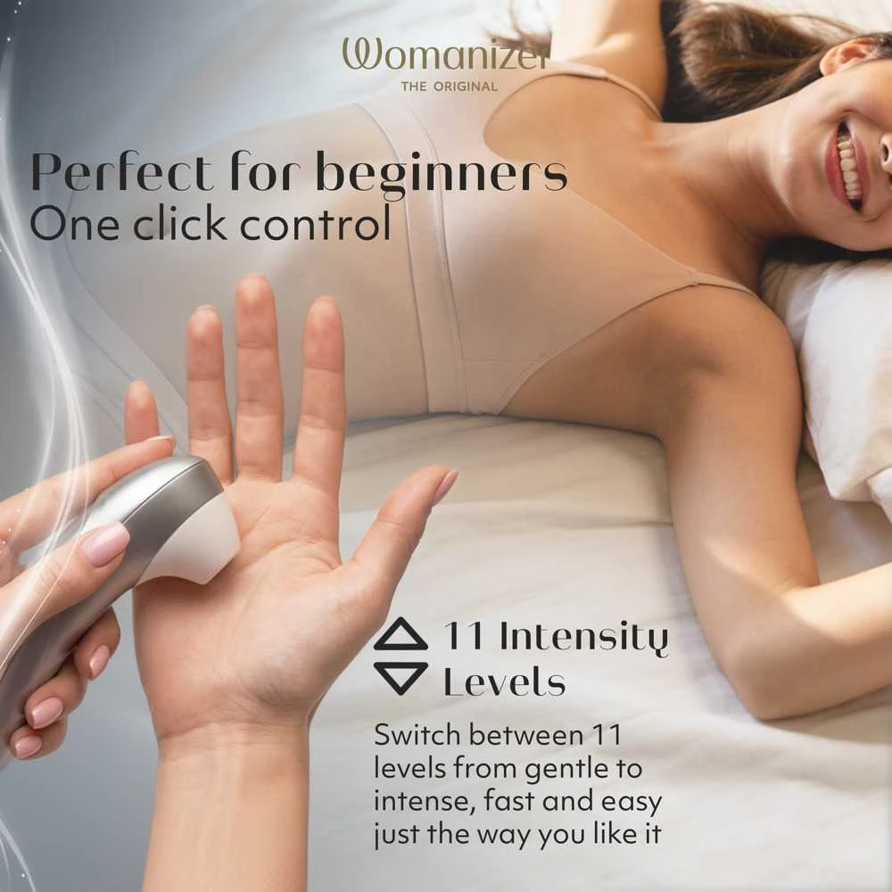 Womanizer Pro Sidabrinis