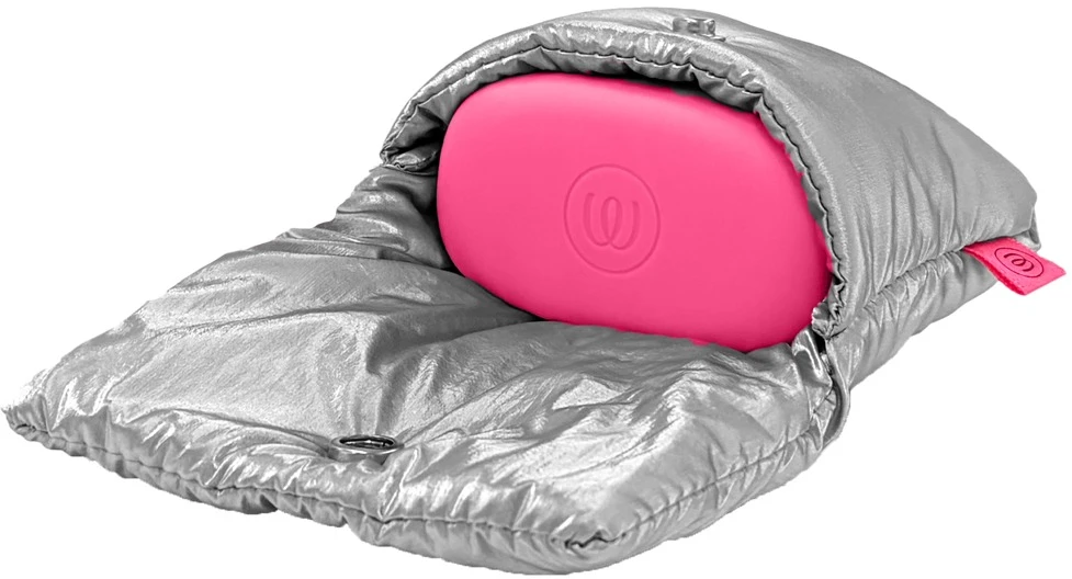 Womanizer Snap Pouch Sidabrinis