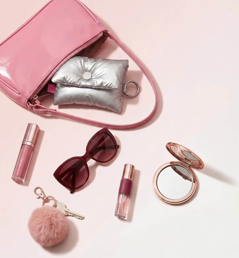 Womanizer Snap Pouch Sidabrinis