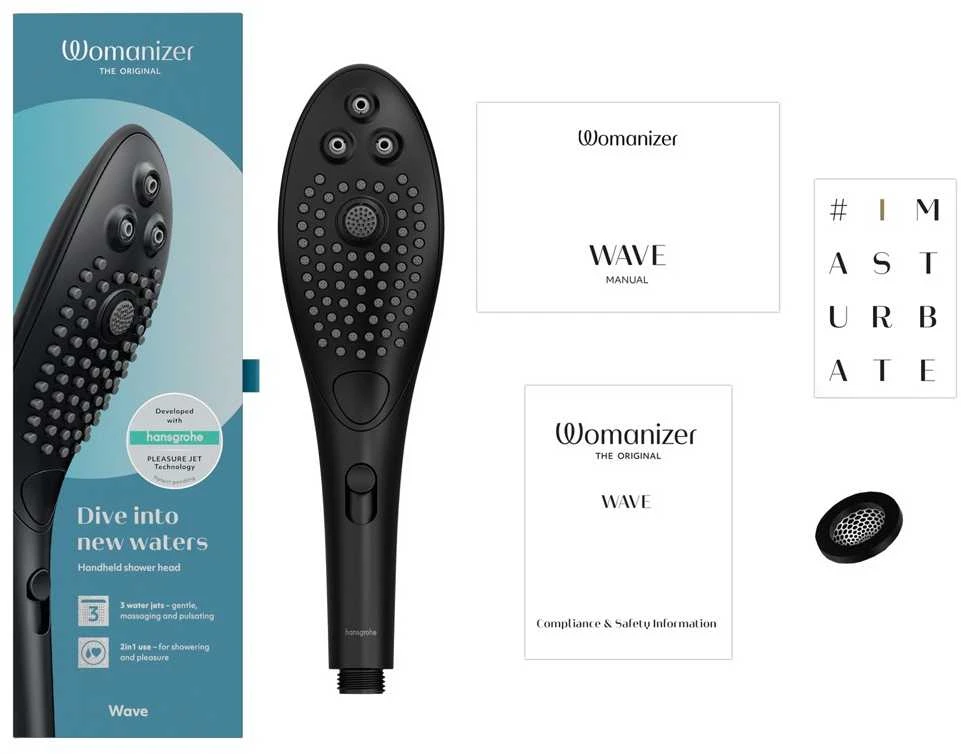 Womanizer Wave Juodas