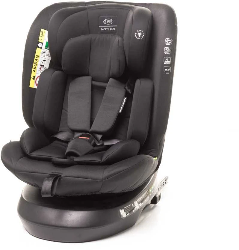 4Baby 4 BABY automobilinė kėdutė Matinis-FIX 40-150cm JUODA I-SIZE
