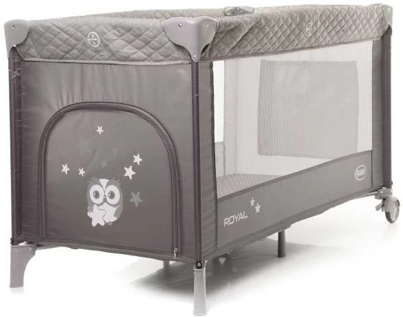4Baby maniežas ROYAL pilkas