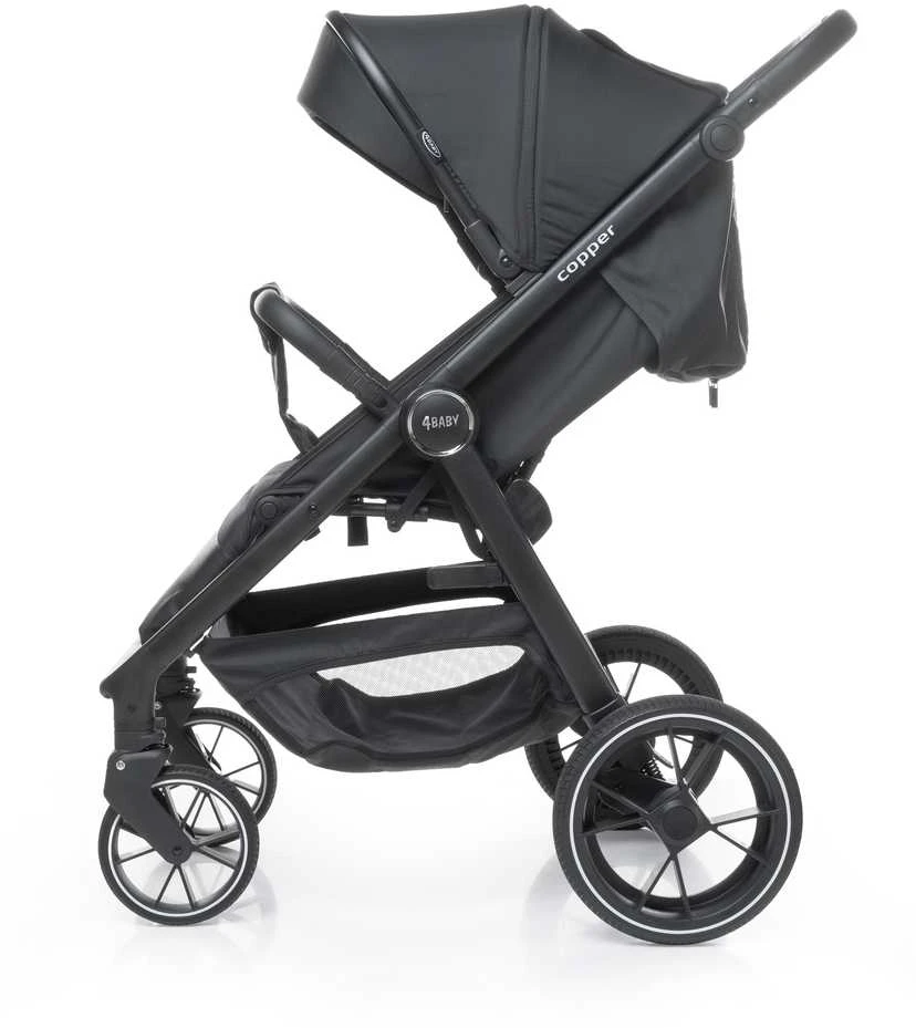 4Baby sportinis vežimėlis COPPER juodas