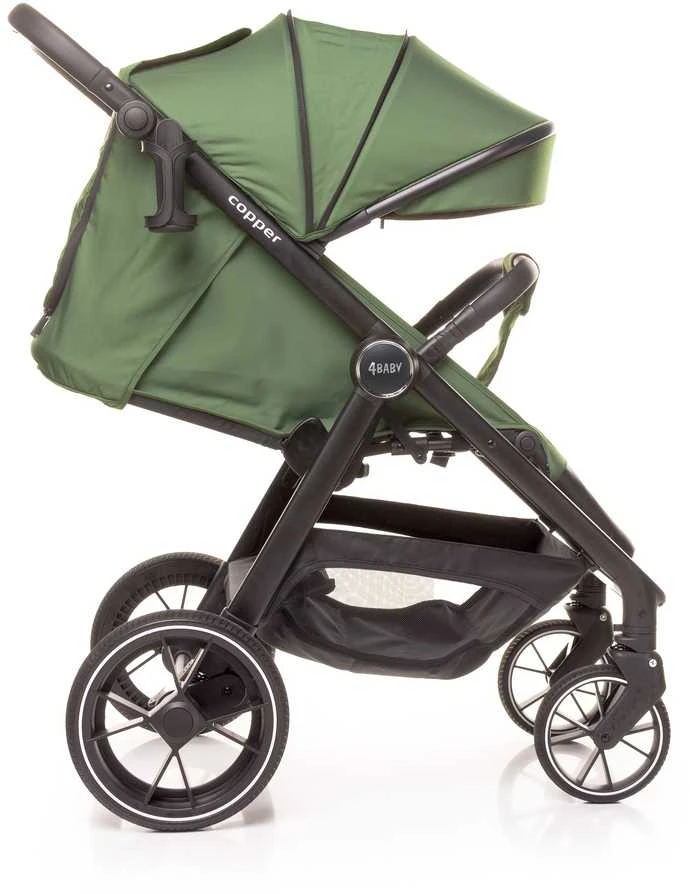 4Baby sportinis vežimėlis COPPER žalias