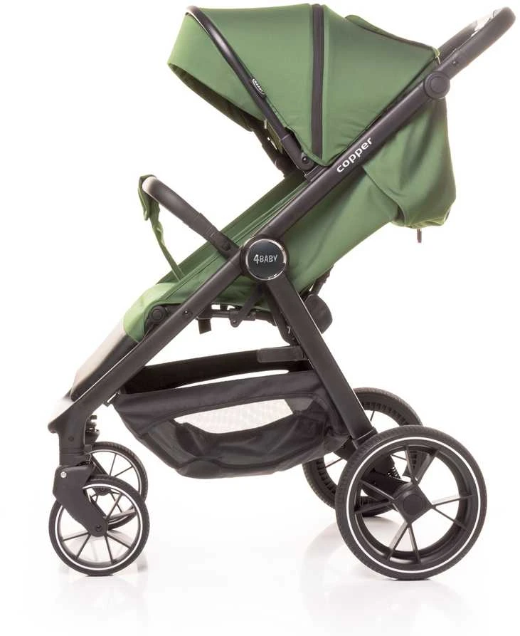 4Baby sportinis vežimėlis COPPER žalias