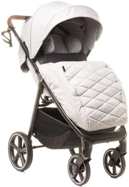 4Baby sportinis vežimėlis STINGER PRO šviesiai pilkas
