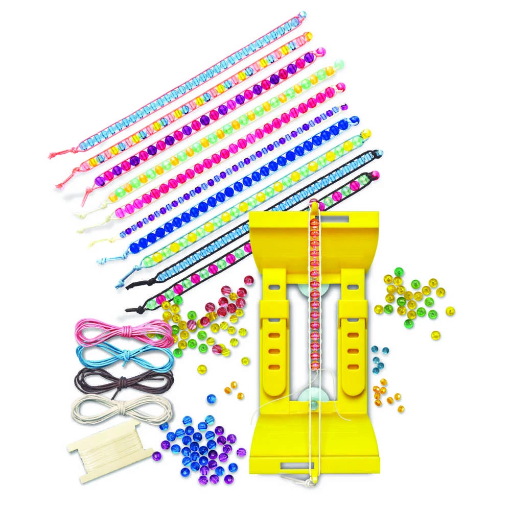 3Doodler 4M KidzMaker Kūrybinis rinkinys „Karoliukų apyrankės“