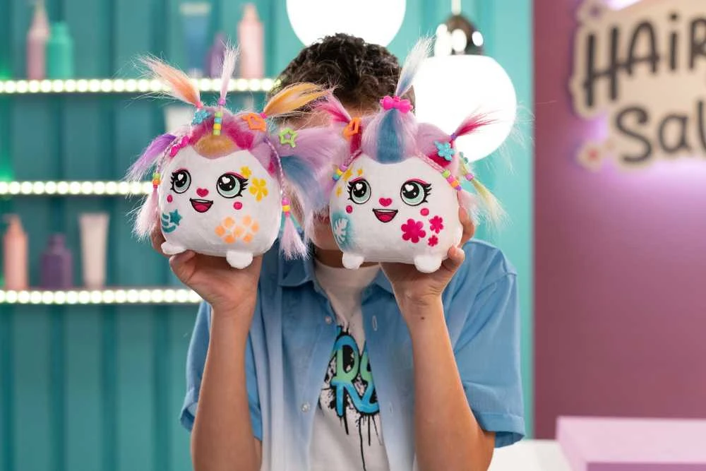 Pliušinis žaislas su plaukų dažymo rinkiniu Canal Toys Airbrush Plush Hair'iffic