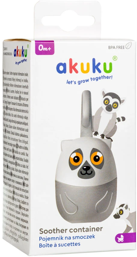 Akuku dėžutė čiulptukui lemūras A0689