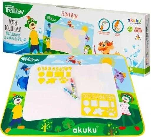 Akuku piešimo vandeniu kilimėlis, A0638