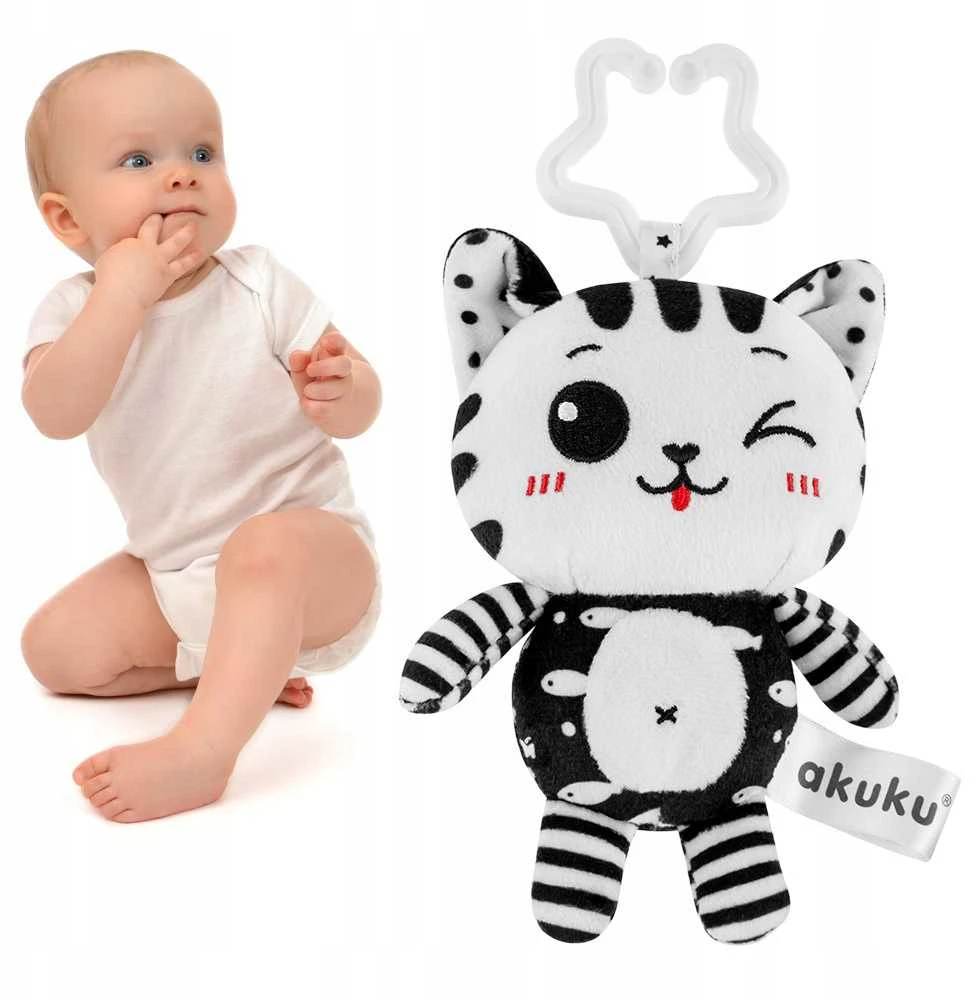 Albis Akuku pliušinis pakabinamas žaislas CAT, A0658