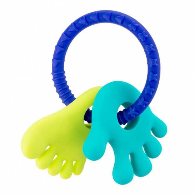 Albis Akuku silikoninis kramtukas FOOT/HANDS, A0127