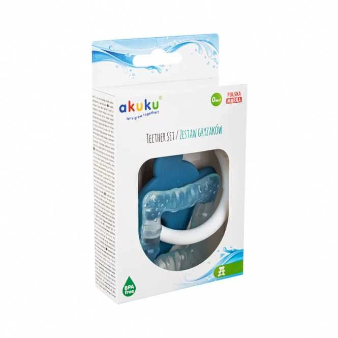 ALBIS Akuku silikoninis kramtukas MOUSE/SQUARE, A0125